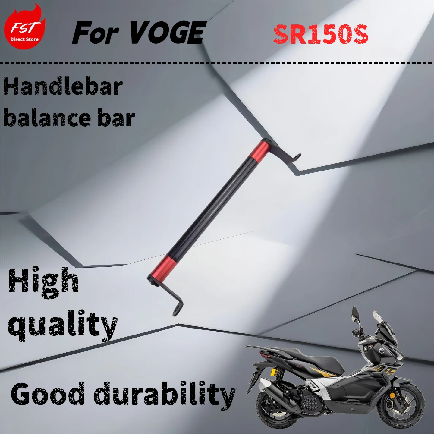

For VOGE SR150S modified mobile phone holder extension crossbar handlebar balance bar mobile phone navigation holder