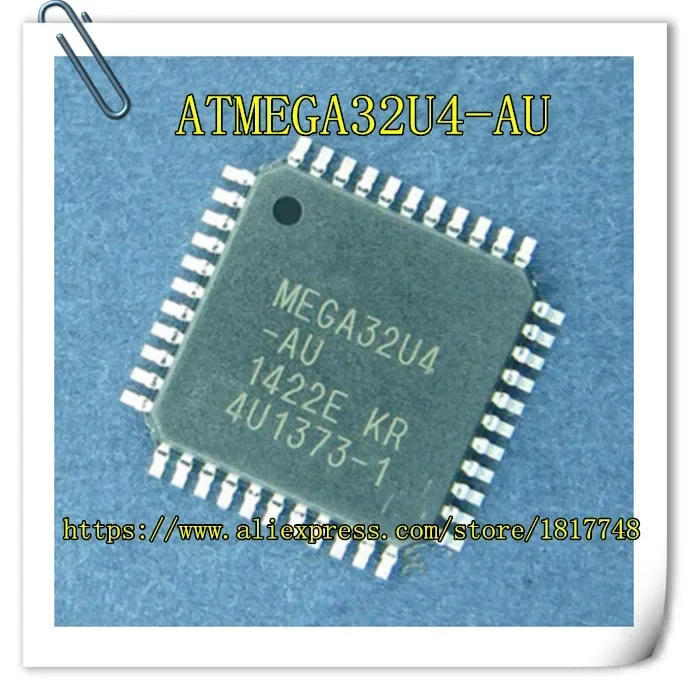 5PCS/LOT ATMEGA32U4-AU ATMEGA32U4 AU  ATMEGA32U4  ATMEGA32 TQFP-44