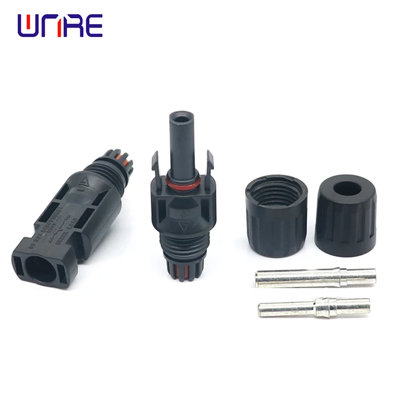 PV Connector 45A Male And Female Docking Plug 1000V Solar Waterproof Dc Photovoltaic cable Interface