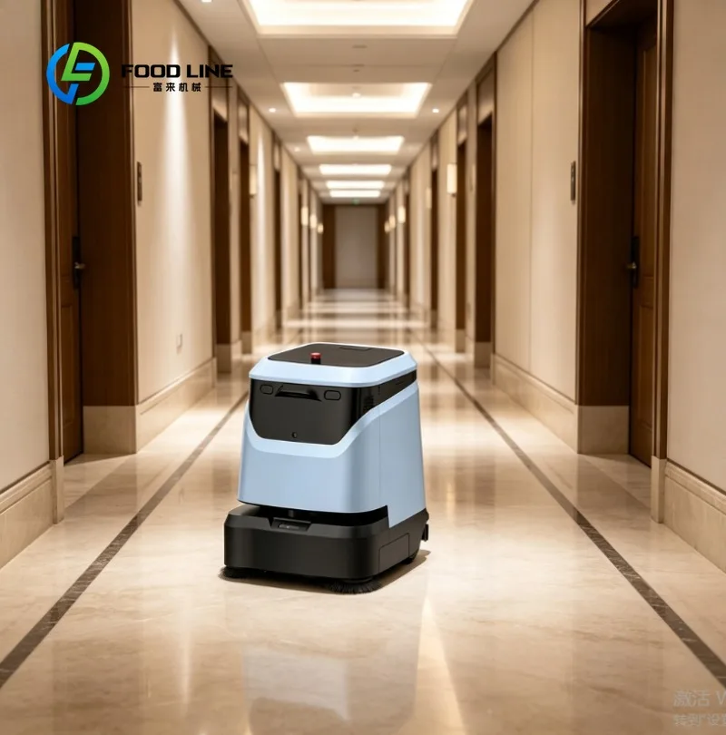 Custom Smart Cleaning Robot with Extended Runtime – Smart Path Control & Remote Operation