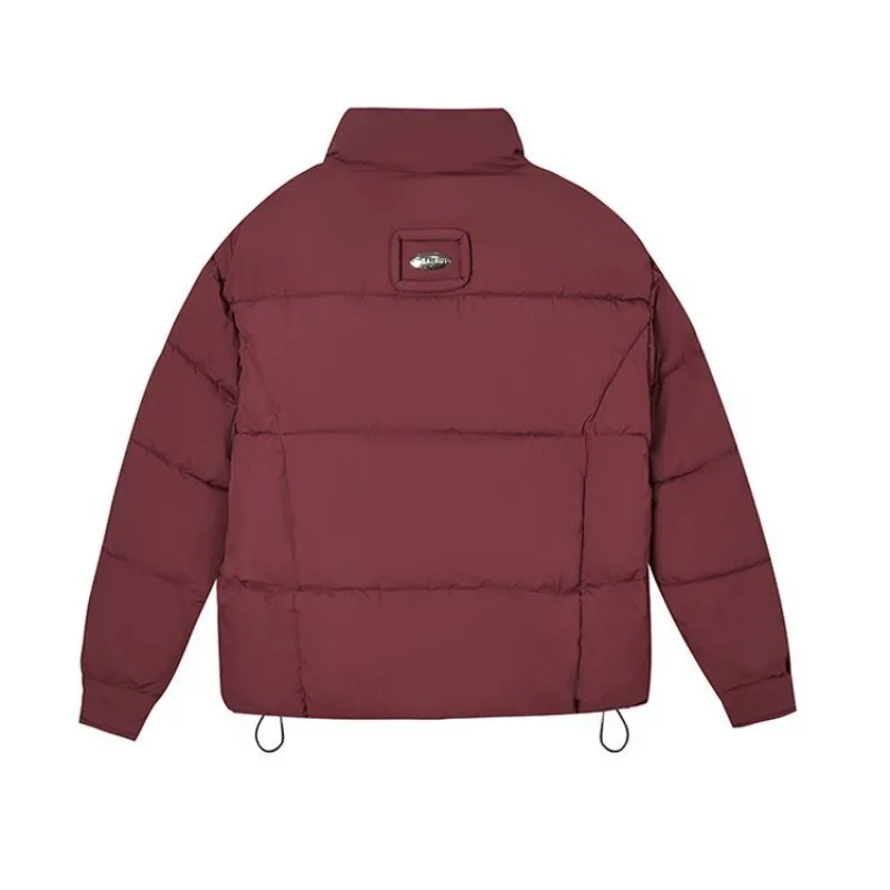 New Womens Down Cotton Jacket Short Fashion Autumn Winter Thicke Warm Padded Jacket Stand-up Collar Female Casual Cotton Clothes