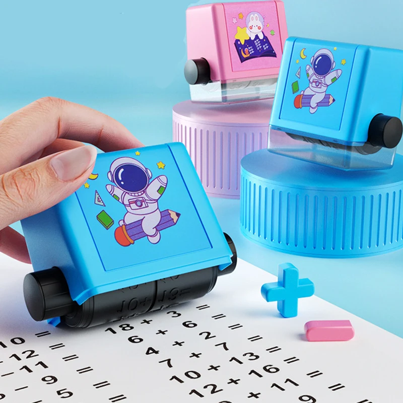 Addition and Subtraction Stamp Teaching Within 100 Students Digital Teaching on Wheels Practice Stamp Learn Math