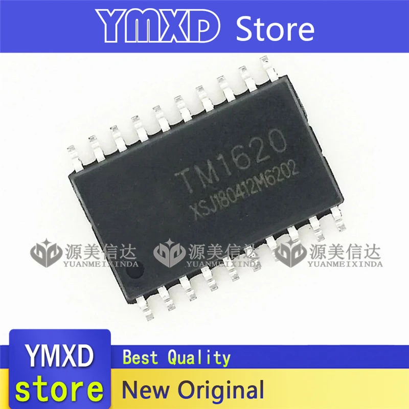 10 قطعة/الوحدة جديد الأصلي TM1620 LED Prinoved رقاقة IC TM1620B التصحيح 20 دبوس SOP-20 في المخزون التسليم السريع