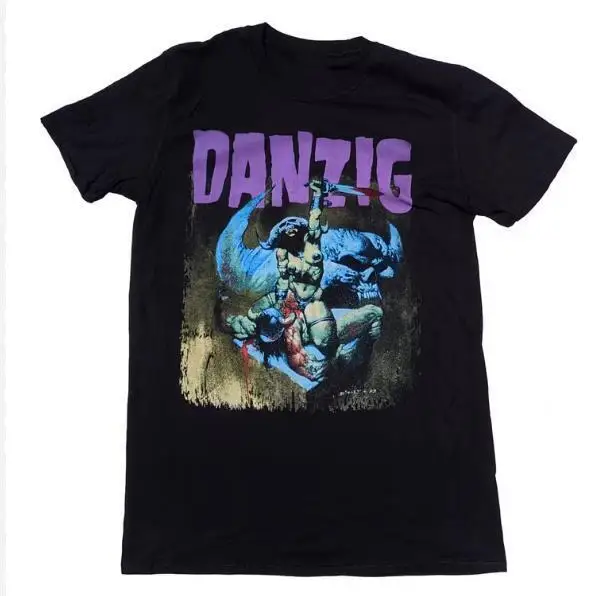 Danzig Band T-Shirt - all size,, Unisex Gift Cotton Short Sleeve Gift