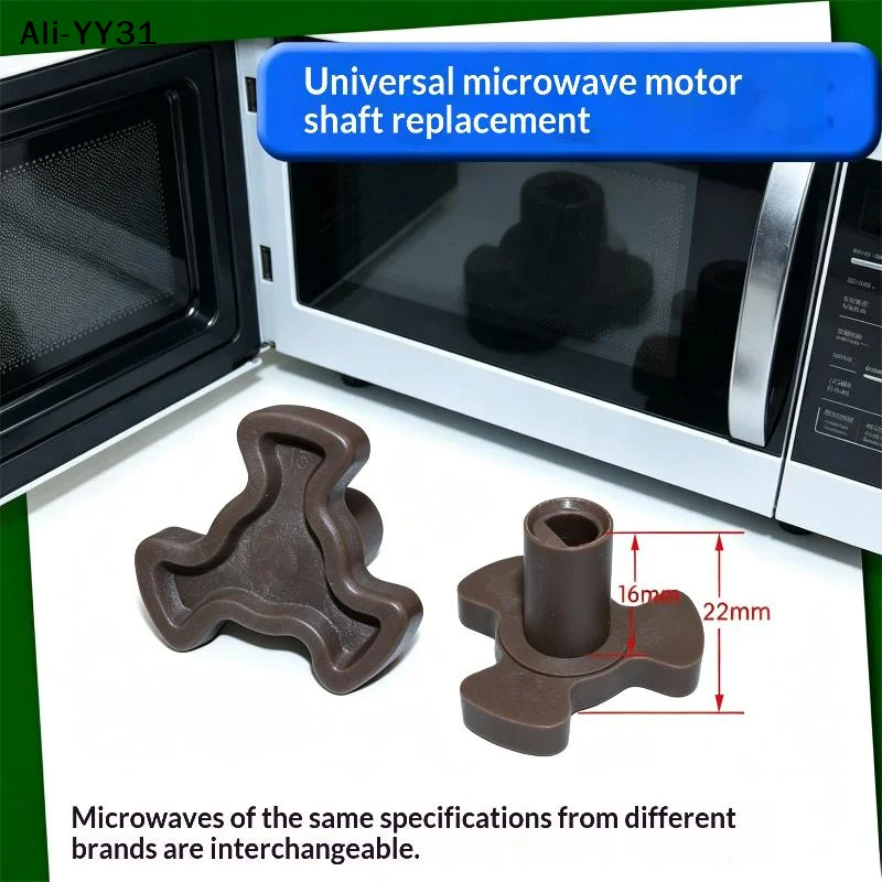 【KJ】1 PCS Universal Microwave Turntable Coupler With Durable Plastic Universal Fit For Microwave Repair