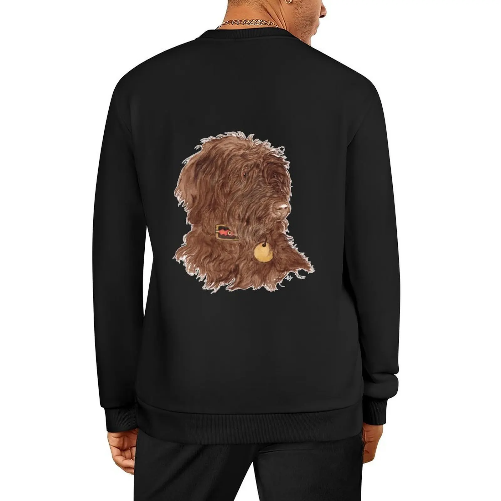 

Xena the Chocolate Labradoodle Pullover men clothes men's coat mens clothing korean clothes sports sweatshirt man