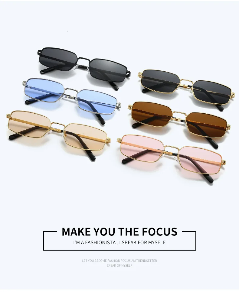 Amerikanischer Vintage-Sonnenbrillen-Stil aus Metall mit schmalem Rahmen, geeignet für Korrektionsgläser, Old-Money-Style Sonnenbrille – Detail 4