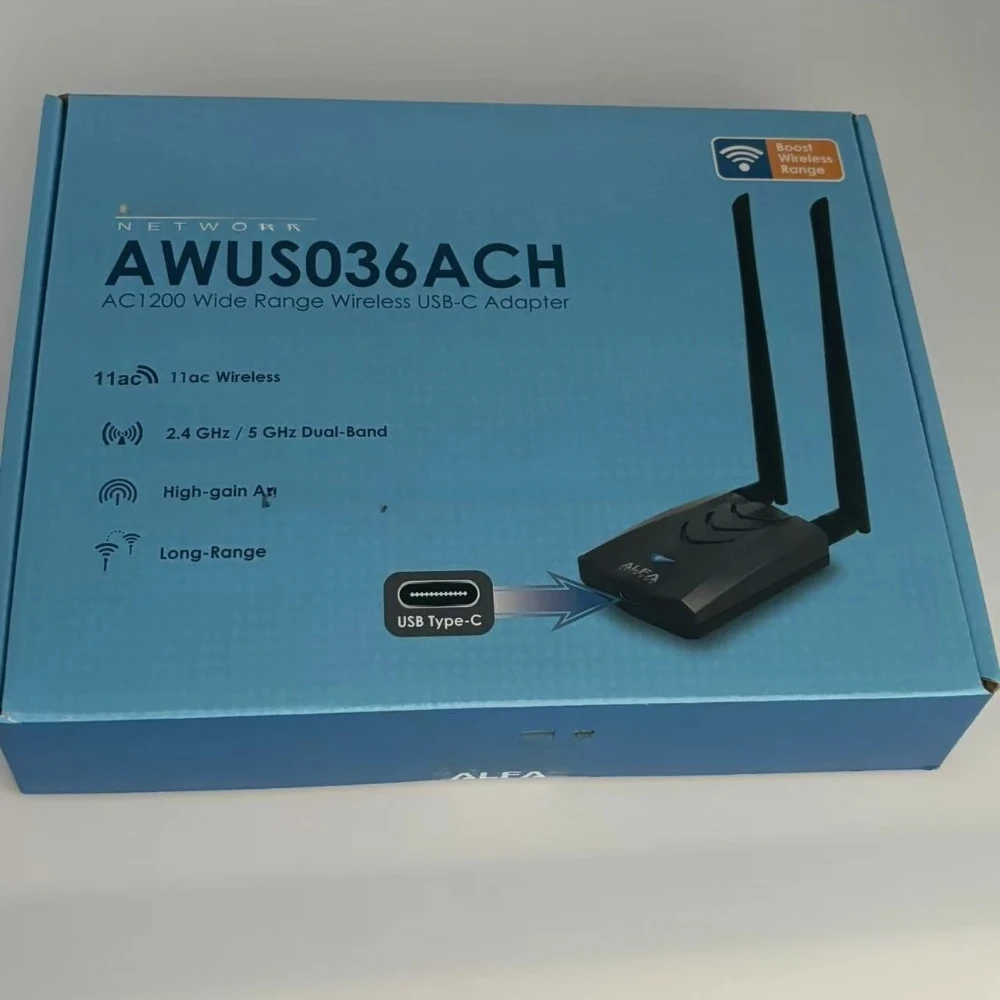 Tarjeta de Red Original AWUS036ACH RTL8812AU BT5