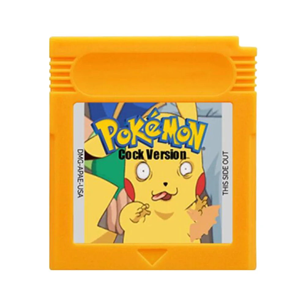 Popular New16-Bit Videojuego GBC Pokemon Series cartucho de juego tarjeta de consola negro blanco Genesis Dark Energy Bronze 2 para GBC GBA