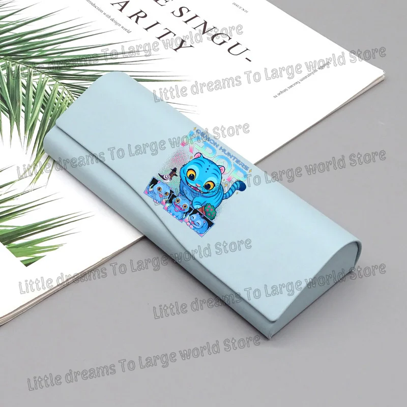 Demon Hunters-caja de gafas Kpop, gafas de sol con estampado de Anime, resistente a la presión, funda para gafas de sol, estuches portátiles diarios para exteriores