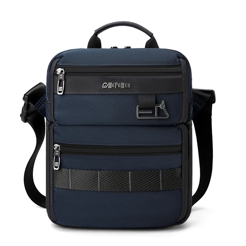 Casual and lightweight single-shoulder men's multi-compartment crossbody bag business multi-functional travel message bags Bolsa