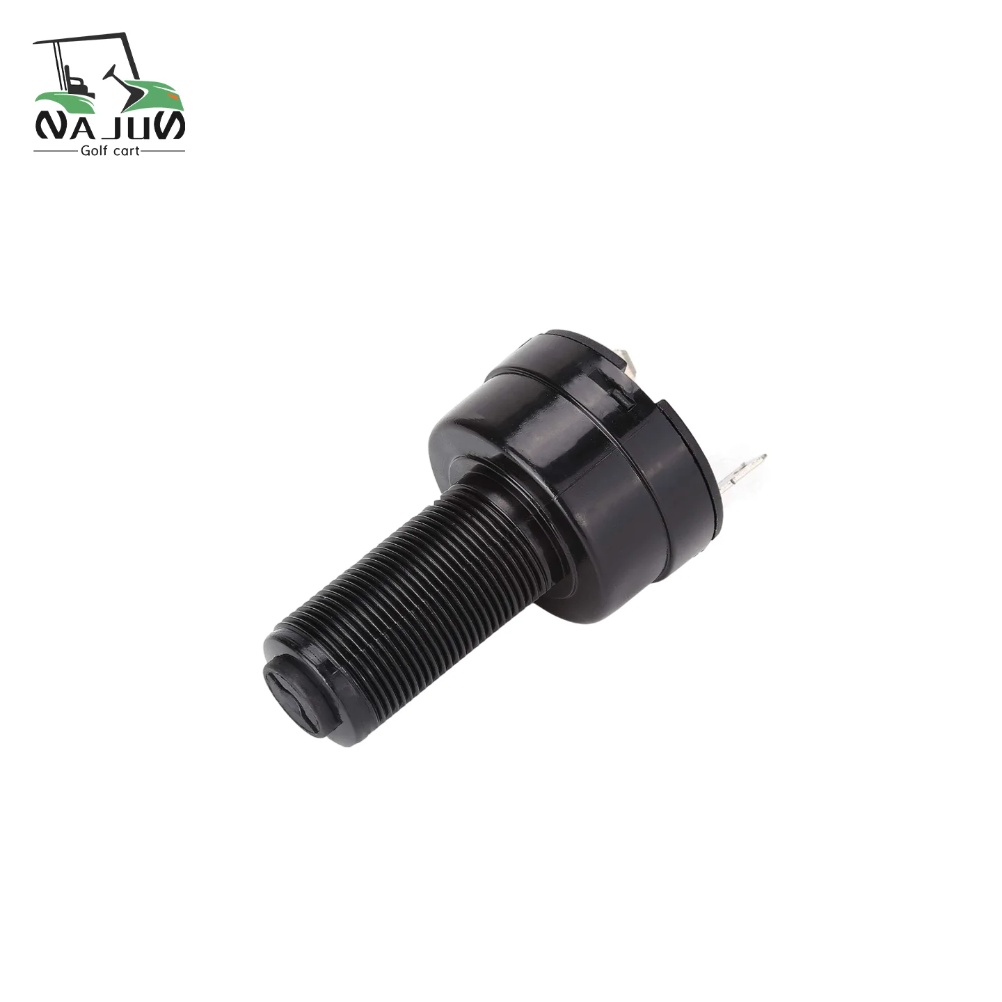 Golf Cart Parts 12V Ignition Key Switch 2 Terminal for Club Car Precedent 2004-Up Tempo 2018-Up Electric Golf Cart OEM 102508601