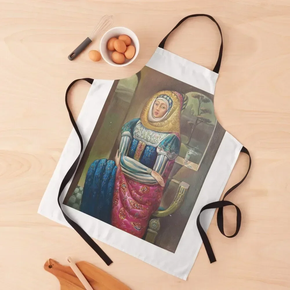 

Queen Apron Kitchen Supplies Barista Waterproof Kitchen Woman christmas Apron