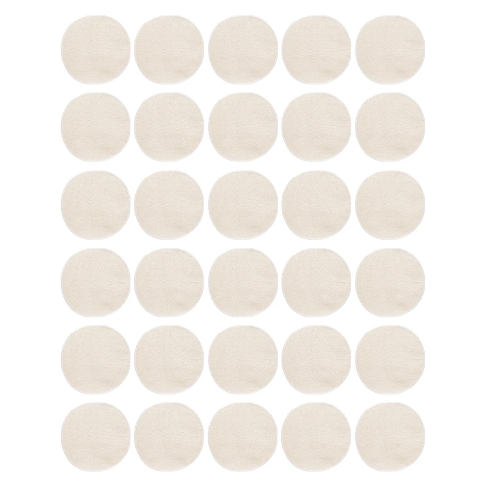

30 Pcs Cloth Cotton Gauze Nonstick Buns Mats 18cm Beige Liners Reusable Cotton Steamed Gauze Baking Pan Accessories
