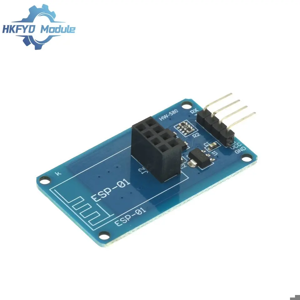 ESP8266 ESP-01 Serial WiFi Wireless Adapter Module 3.3V 5V Esp01 Breakout PCB Adapters Compatible For Arduino