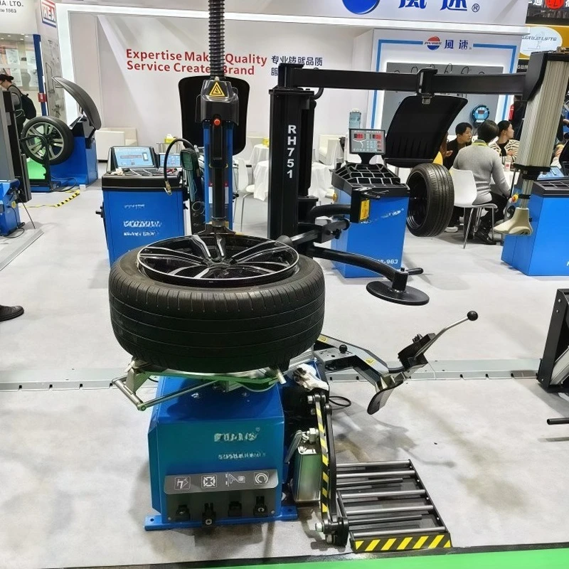 Wind speed 24 inch pneumatic lift car disassembly and assembly machine FS-860N + RH751 + TL car tire picking machine