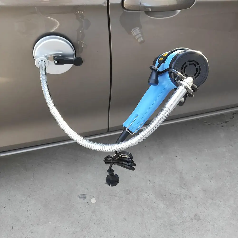 Blower Dryer Holder Stand Flexible Tube Design Hands Free Blow Dryer Suction Cup Support Bracket for Car Dent Repair