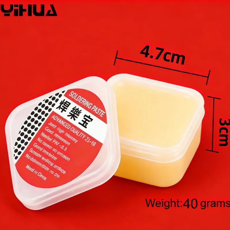 

YIHUA 90g 40g 10g Industrial Solder Paste Flux No-Clean Rosin Core Welding Oil For Mobile Phone PCB Repair & BGA Reballing