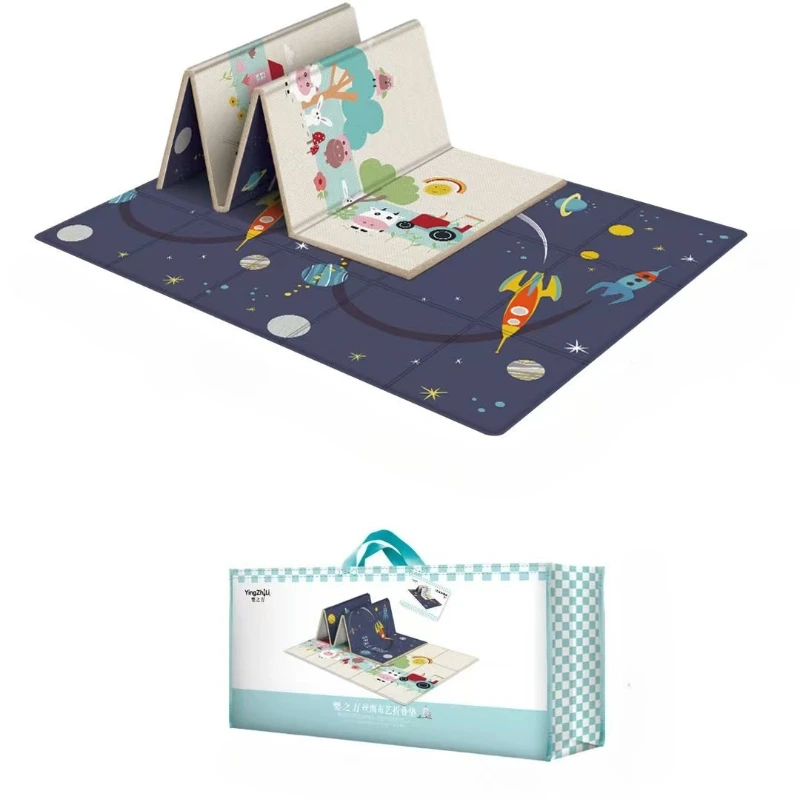 

New Foldable Baby Play Mat XPE Crawling Mat Puzzle Children's Mat Baby Waterproof Folding Blanket Educational Toys For Children