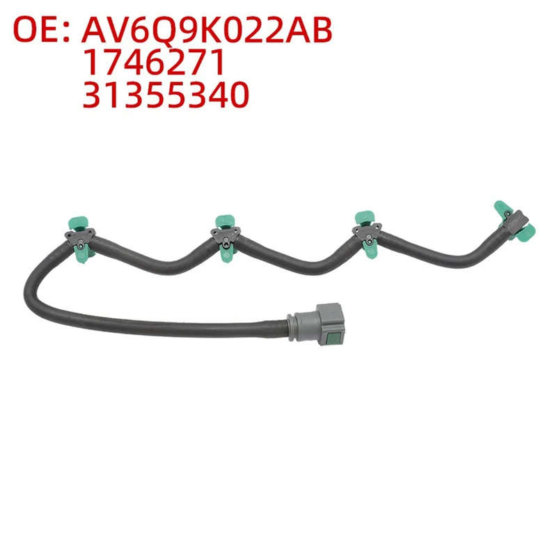 Lasting Fuel Return Pipe For Ford 1.6 TDCI Mondeo Focus Cmax Fuel Injector Leak Off Hose AV6Q9K022AB 1746271