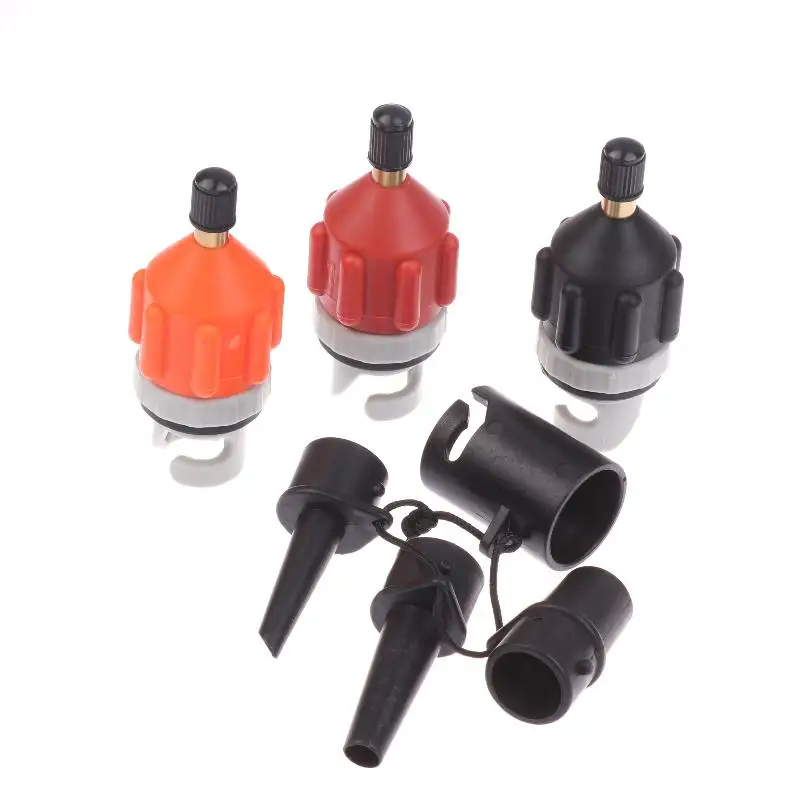 ★▲1Set Air Valve Adaptor For SUP Board Inflatable Pump Adapter Paddle Boat Kayak Air Valve Pump Tire Air Connector Combo Kit image 4