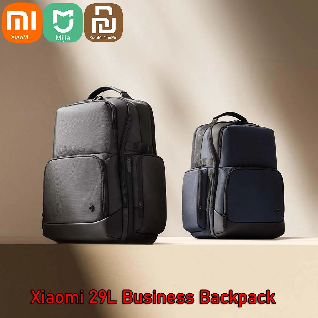 Xiaomi Mijia Mi 29L Business Large capacity Backpack  Trave Life Style Polyester Bags For School Business Travel Men's Bag
