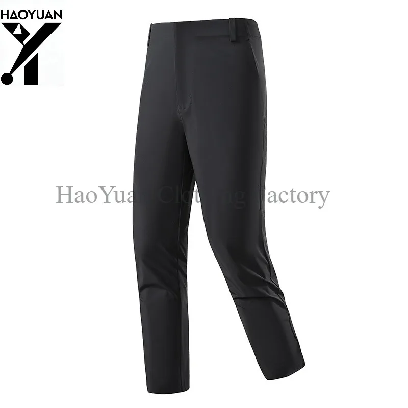 Men's Quick Drying Pants Elastic Breathable Casual Outdoor Cycling Hiking Camping Office Travel Home Sports Men's Business Pants