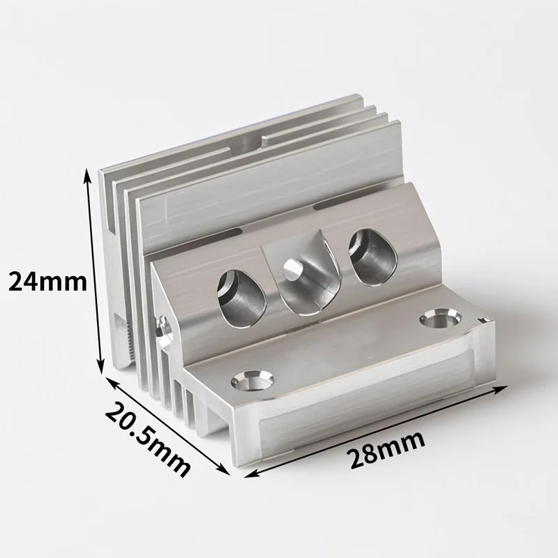 

Аксессуары для 3D-принтеров: высококачественные радиаторы из алюминиевого сплава для Hotends K1/K1 MAX, совместимые с независимыми печатающими головками