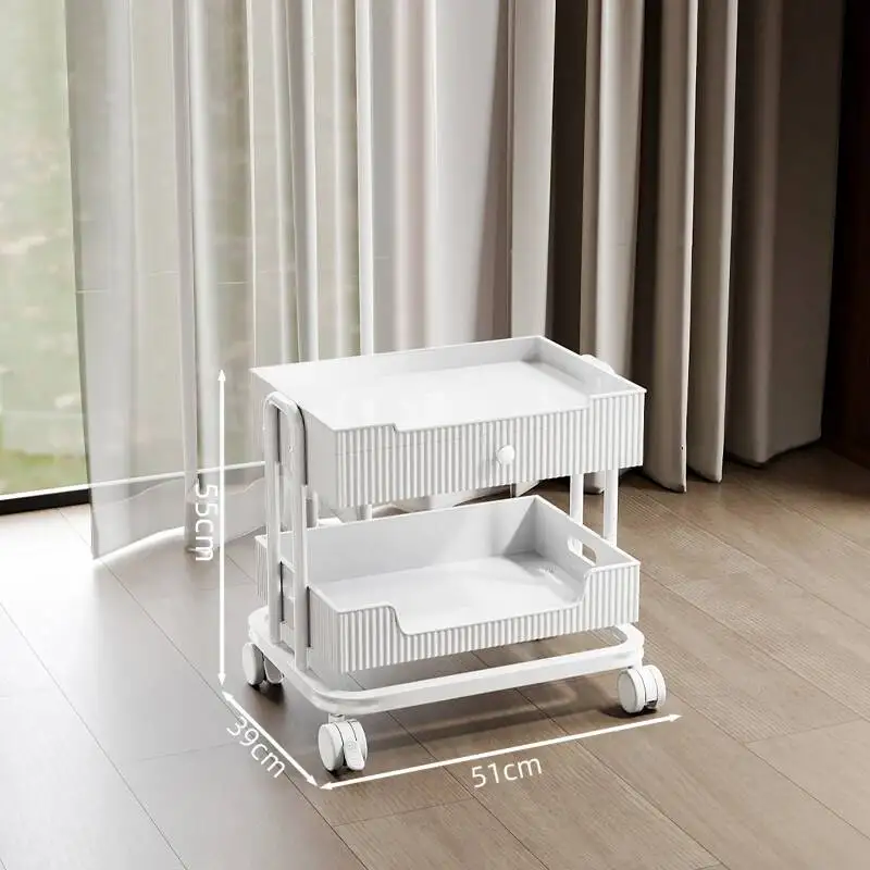 Trolley Service Salon Floor Aesthetic Cosmetic Portable Market Salon Trolley Manicure Clinic Muebles Spa Beauty Furniture Fg19
