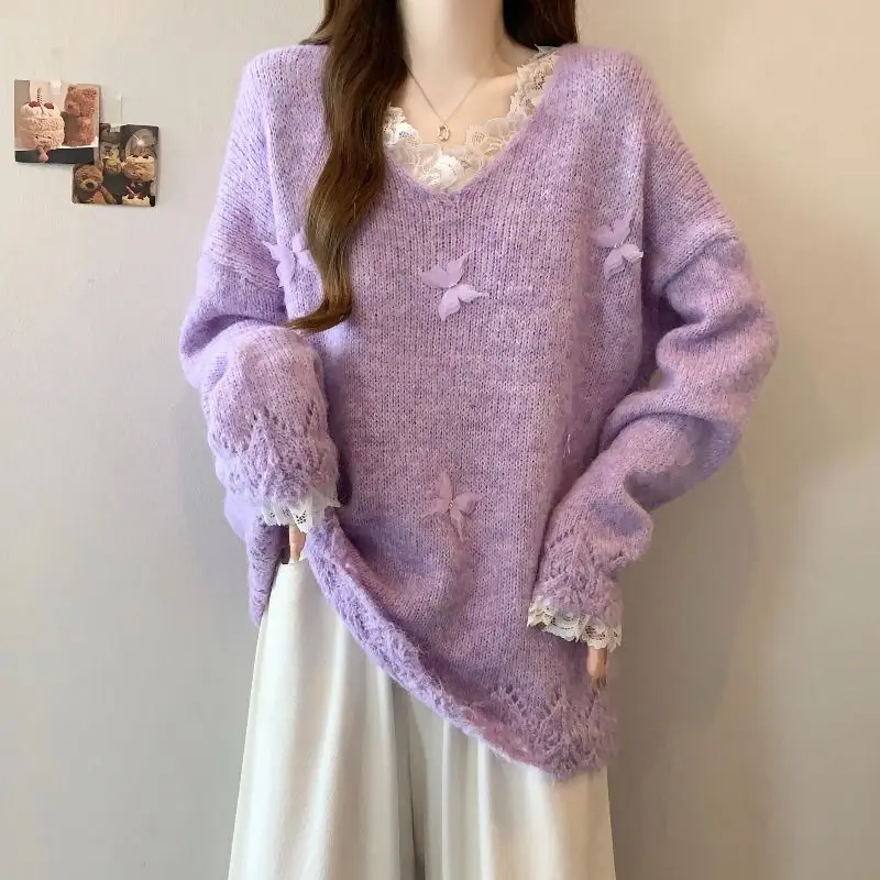 

Sweaters Jumpers Pullovers Woman Oversize Jerseys Grey Jewel Button Coffee Tassels Weekend Lazy Lounging Gem Decorative Closure