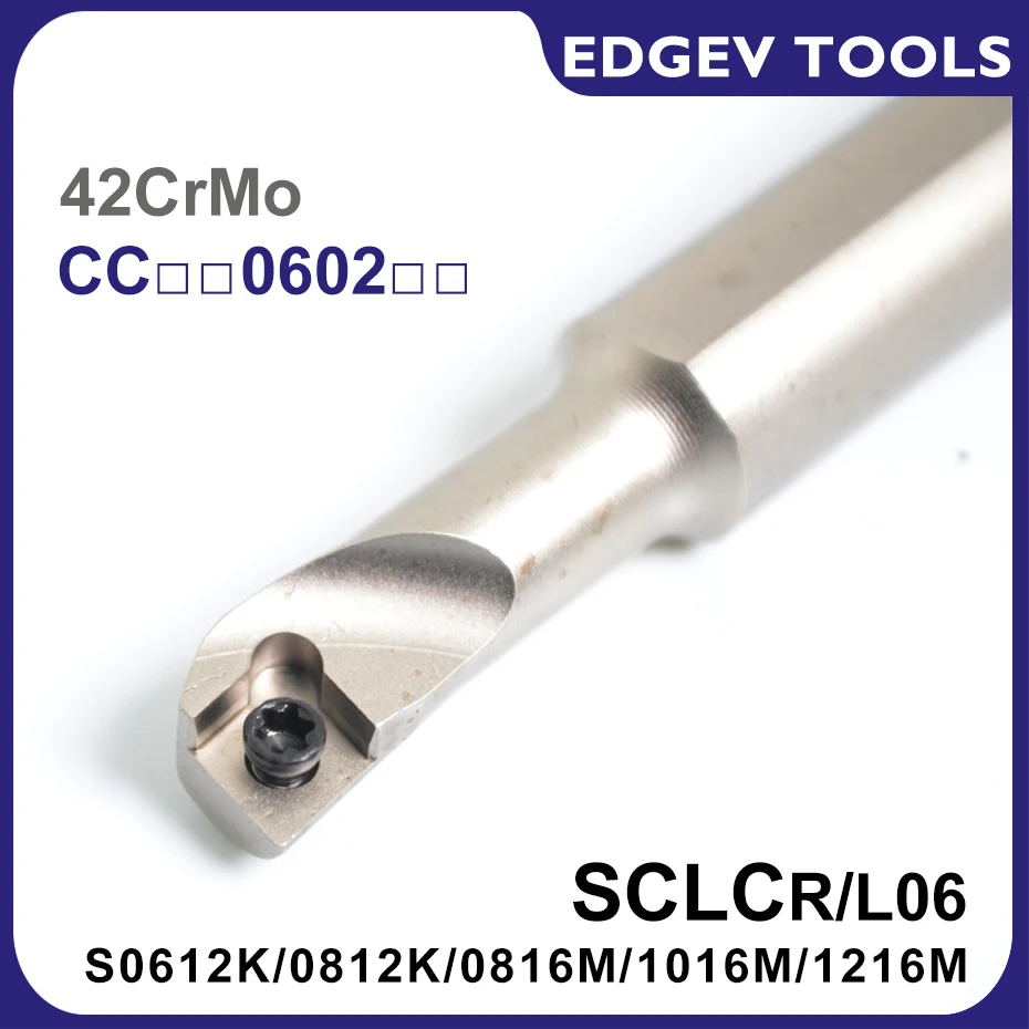 S0612K S0810K S0812K S0816M S1016M S1216M SCLCR04 SCLCR06 SCLCL06 Internal Turning Tool Holder Lathe CCMT CCMT060204 Boring Bar