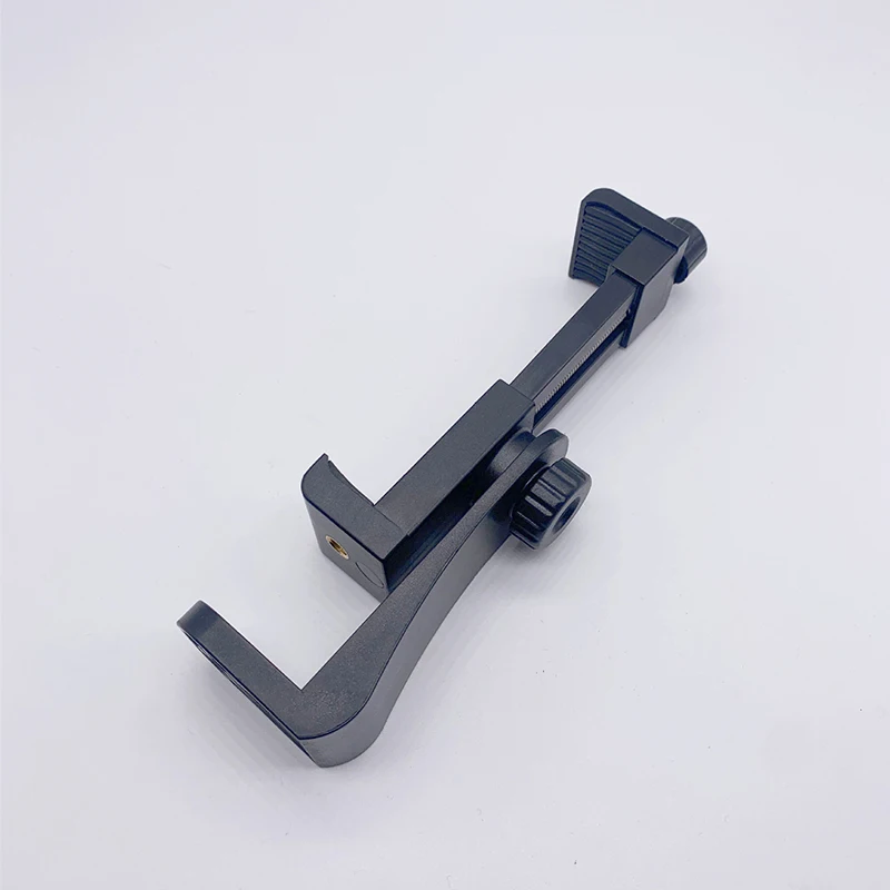 Horizontal e vertical ao vivo clipe de telefone móvel, tripé, selfie vara triângulo suporte fixo 360 rotação, pequeno e conveniente