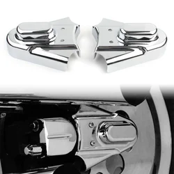 2Pcs for Harley Davidson Heritage Softail FXST 1986-2007 ABS Motorbike Chrome Phantom Covers Axle Guard