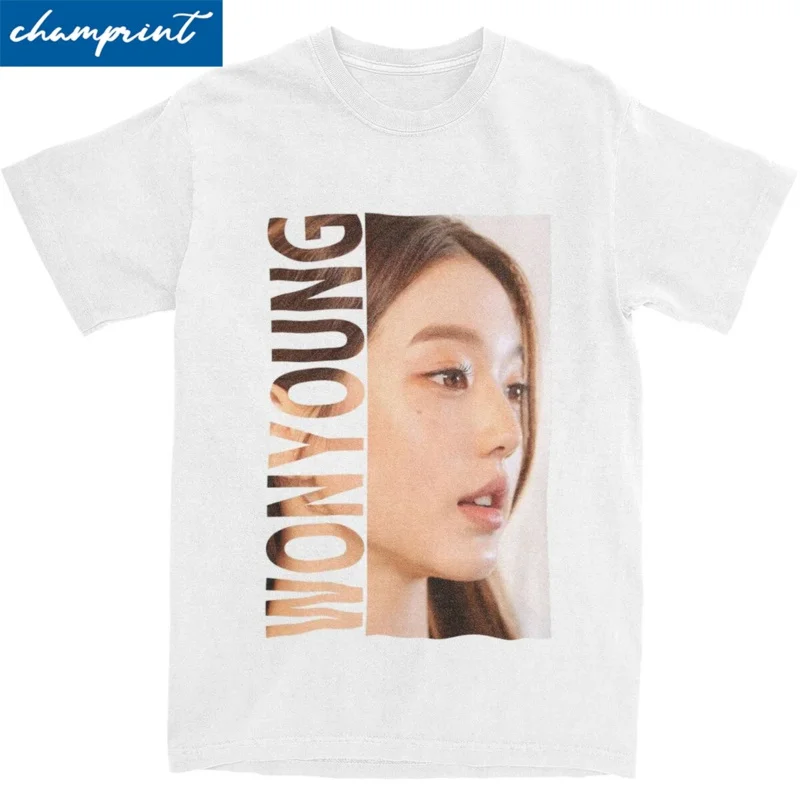 Ive wonyoung T-shirt for men women hipster 100% cotton tee shirt crew neck short sleeve t shirt summer clothes