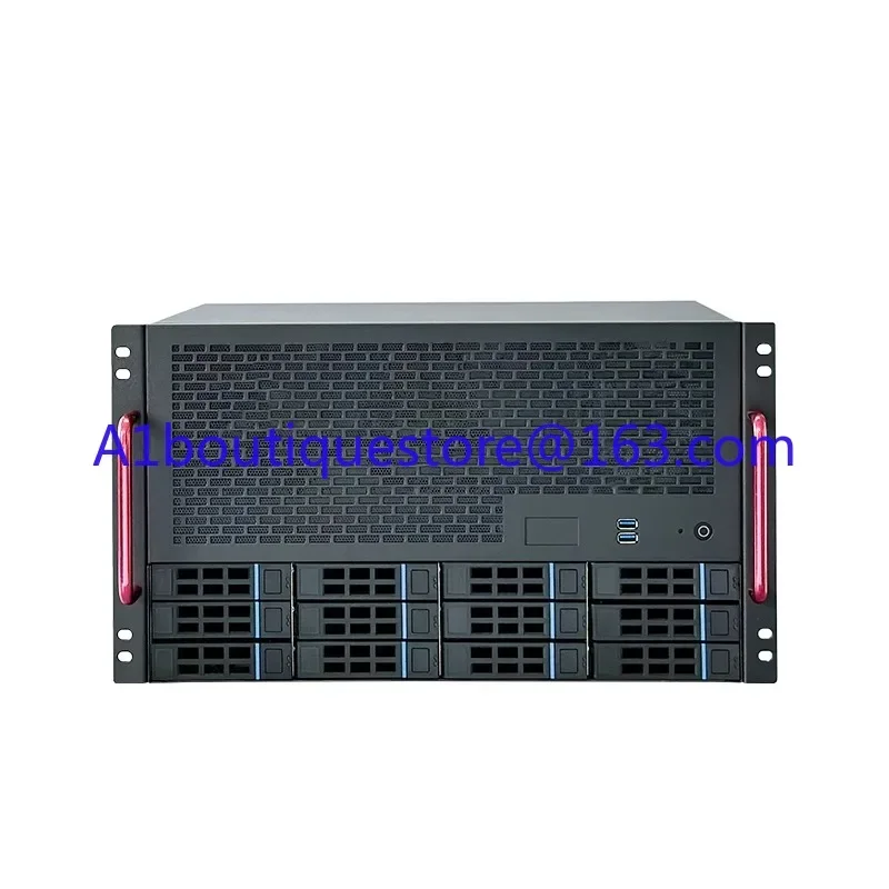 12-Disk NAS chassis ATX main board ATX power supply 8 full-height slots Enterprise home Synology AIO server