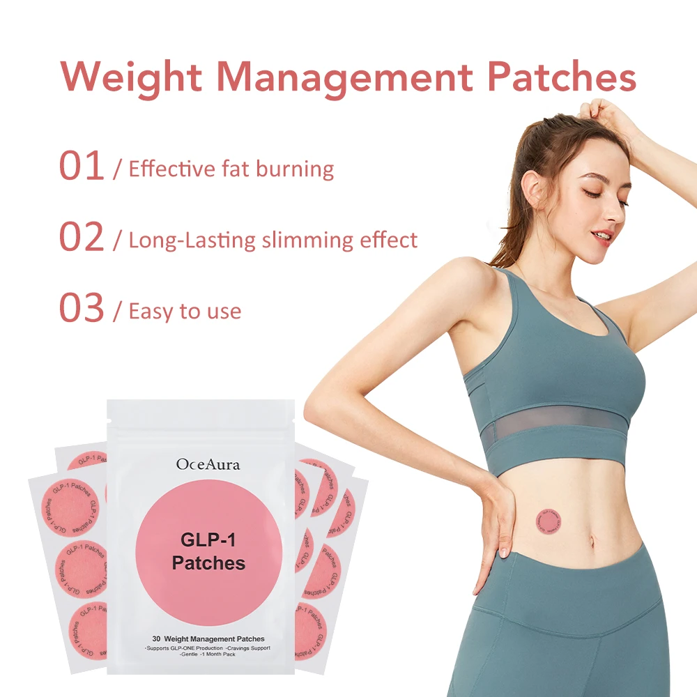 

GLP -1 Wellness Patches Firming Skin and Body Shaping Care Patch Body Care Patch Gentle Soothing Massage for Women Girls