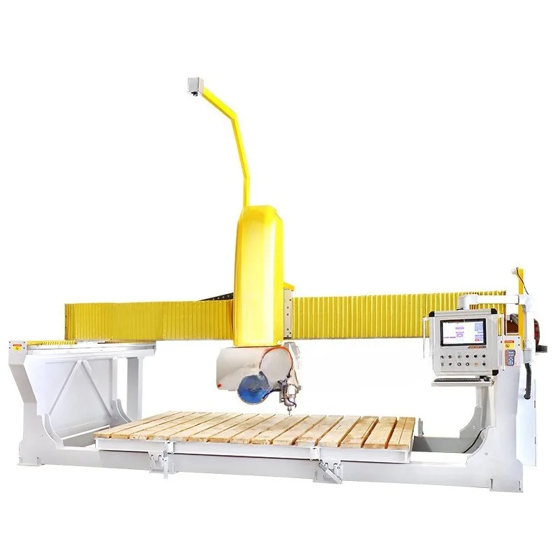 Five axis numerical control bridge cutting machine, stone cutting machine