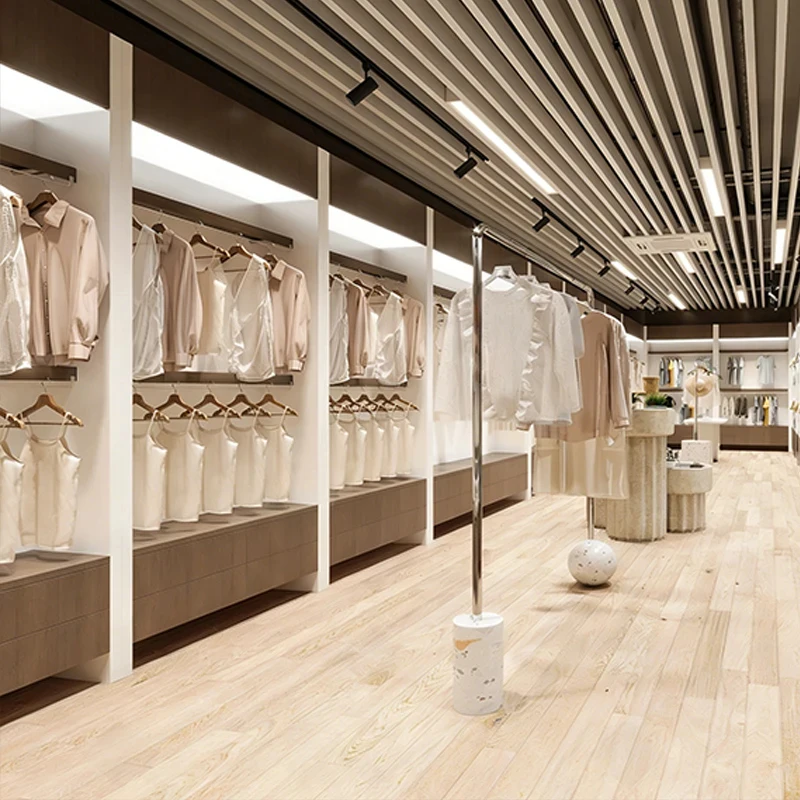 

Стойка-стеллаж для демонстрации женской одежды и мебели для магазинов Customized.Store Design Design Decoration