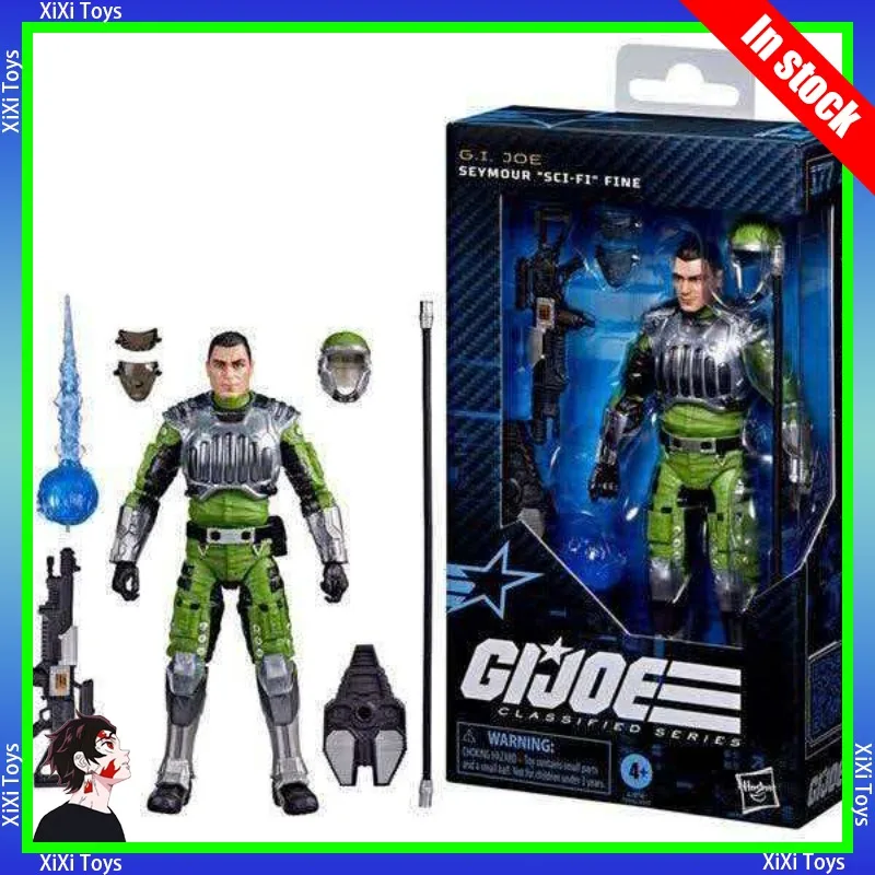 

In Stock G.I. Joe GI Joe Classified Series 6" 177 Seymour Sci-Fi Fine Action Figure Model Toy Hobby Gift