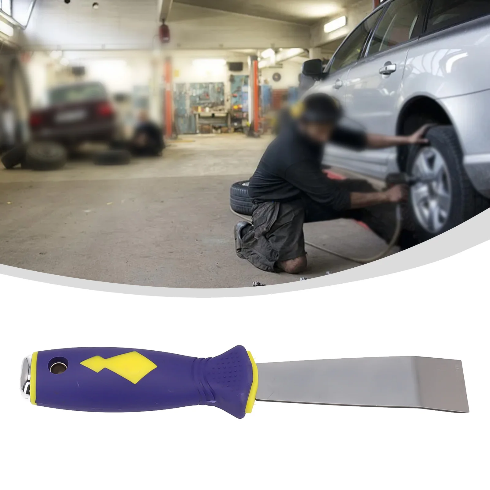 New Car Tire Repair Tool Metal Scraper Tire Repair Tool Accessories Components Easy To Use Practical Replacement