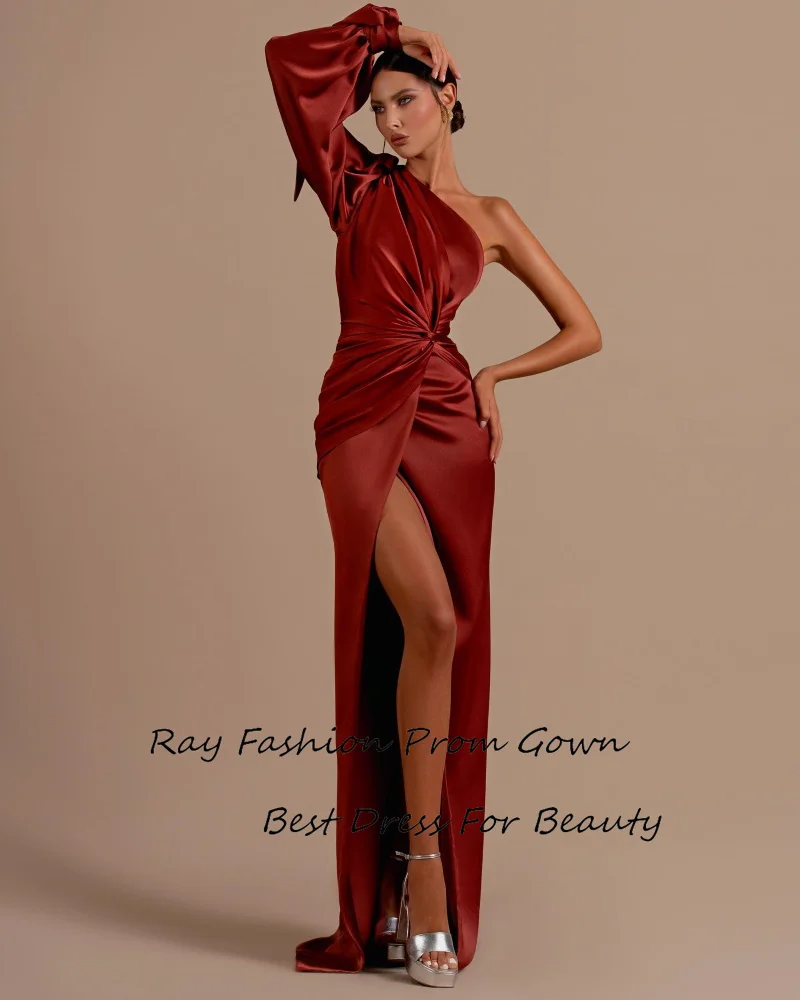 

Ray Vestidos de noche 2024 New Prom Dresses Floor-Length Mermaid Elegant One-Shoulder Cocktail Party Gowns For Sexy Women