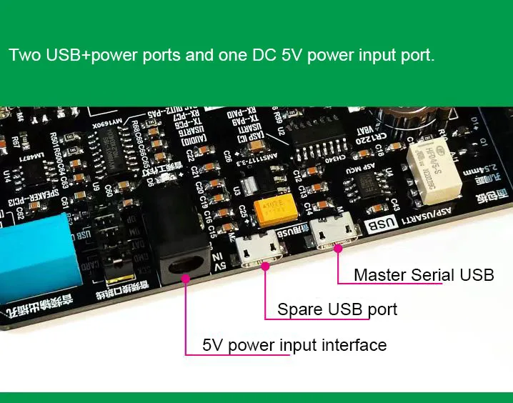 DIY kit ARM DEMO Board STM32F407 PCB Development Board with Bluetooth, ESP8266 WiFi, Master/Slave USB Device, Audio Interface