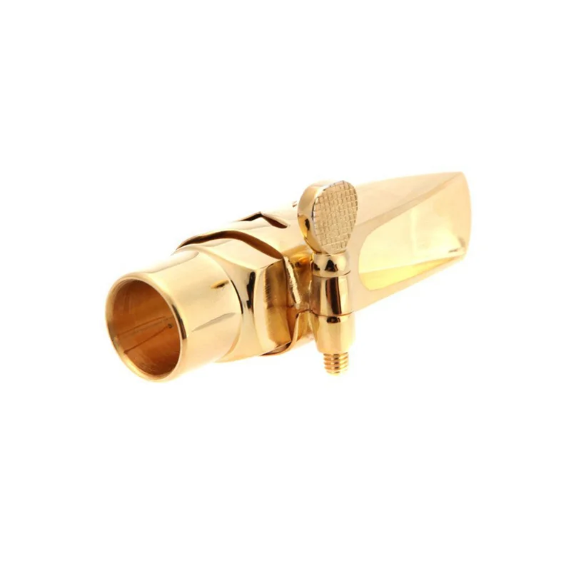 

A99I-2X Jazz Soprano Saxophone 5C Metal Mouthpiece +Pads Cushions +Cap Buckle With Gold Plating