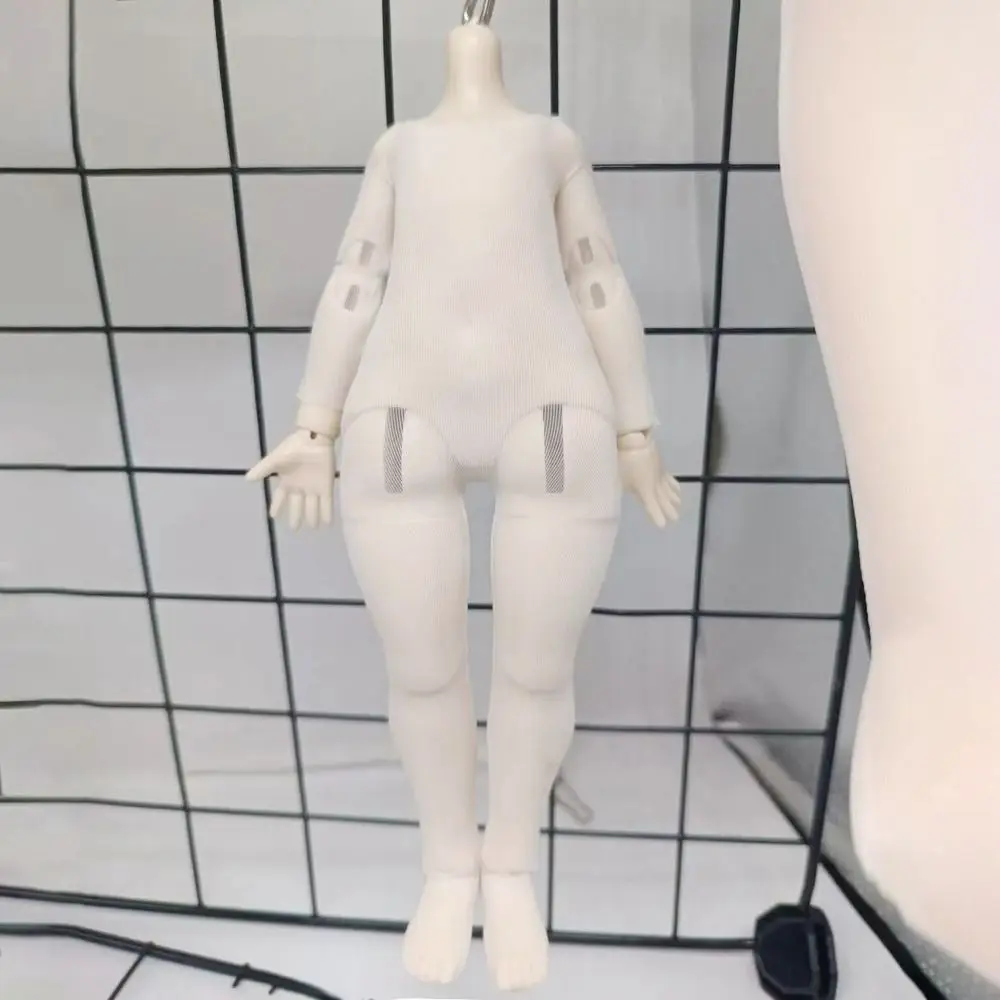Cute Cotton Pajamas White Multisizes Doll Elastic Jumpsuit DIY Accessories Fashion for 1/3 1/4 1/6 BJD 30/45/60cm Dolls