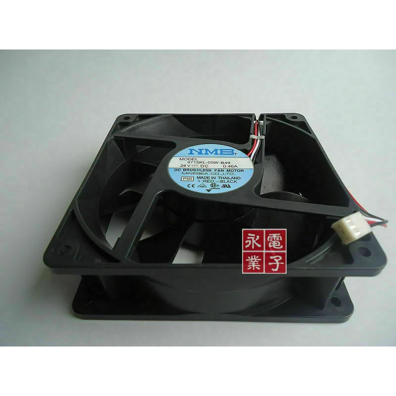 D For FANUC fan A90L-0001-0509 DC24V(NMB 4715KL-05W-B49) 120*120*38mm Case Cooling Fan