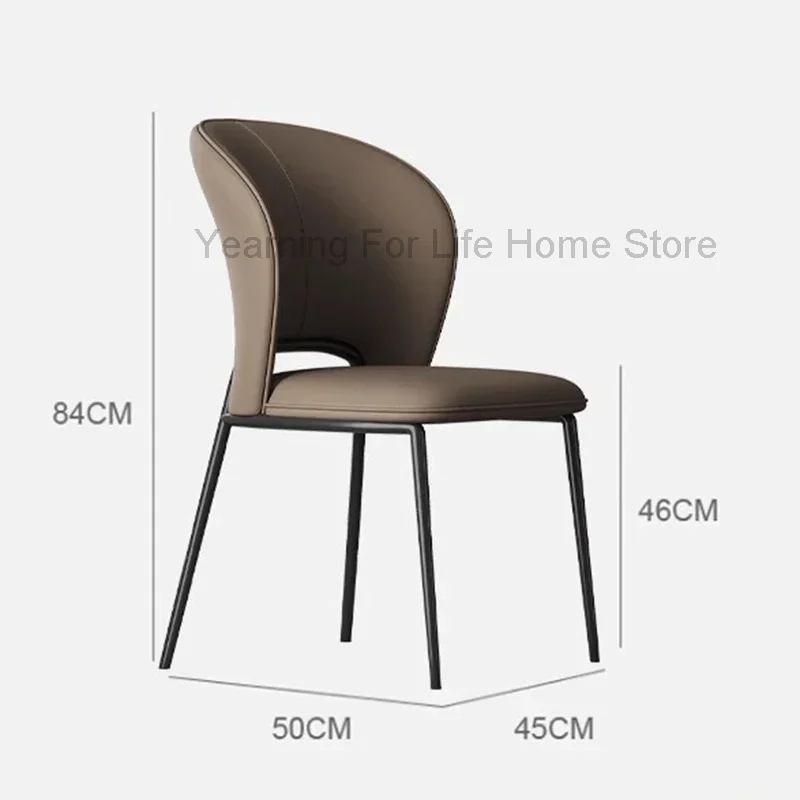 Modern Mid Century Chair Dining Cafe Single Outdoor Garden Chairs Terrace Dining Sedia Sala Da Pranzo Replica Furniture Design