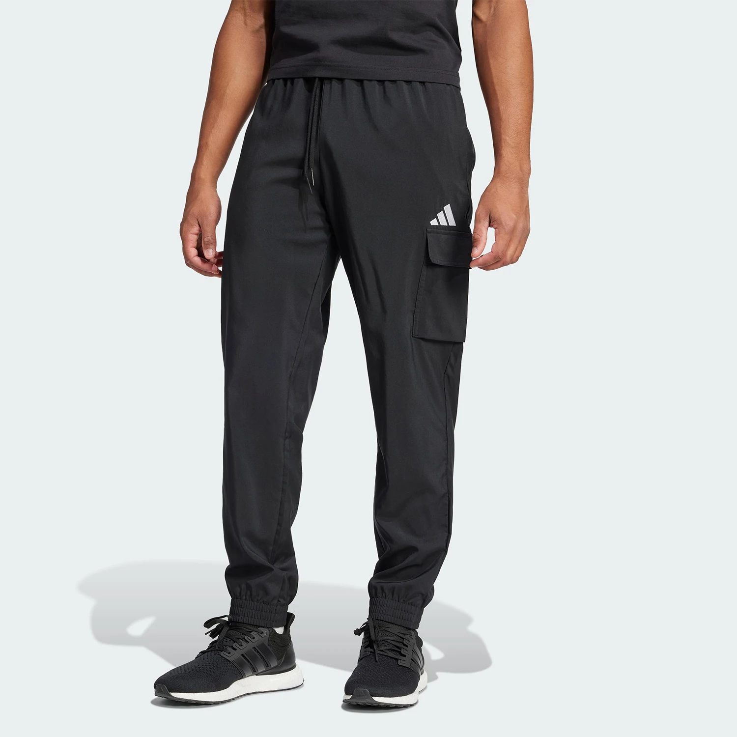 Adidas genuine new men's sports training running woven casual pants JF3538