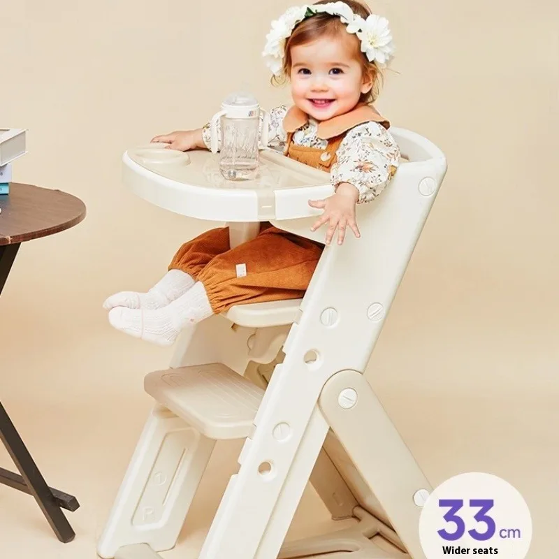 كرسي طعام للأطفال، مقعد أطفال منزلي، طاولة طعام عالية الساق، كرسي تعلم متعدد الوظائف