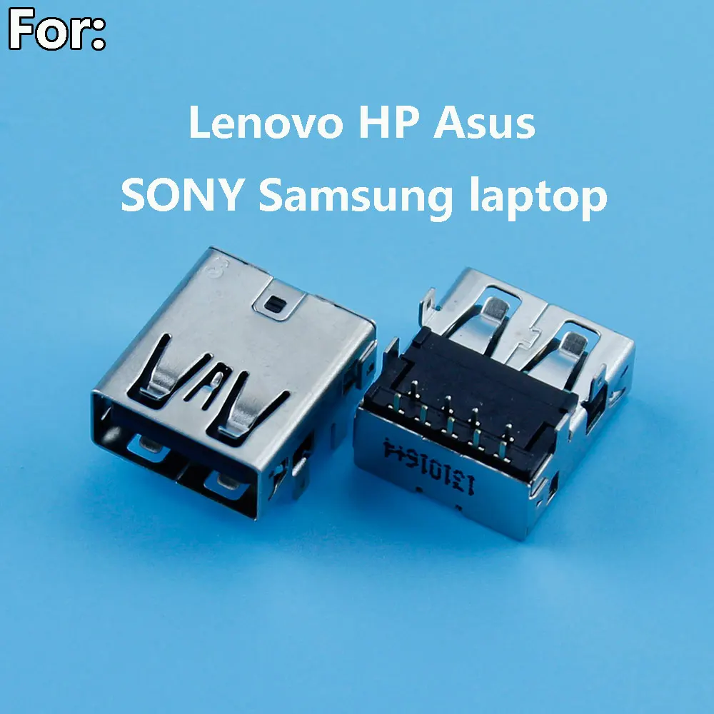 USB 3.0 Jack For Lenovo HP Asus Samsung Laptop High-speed Data Transmission USB 3.0 Female Interface Motherboard Connector