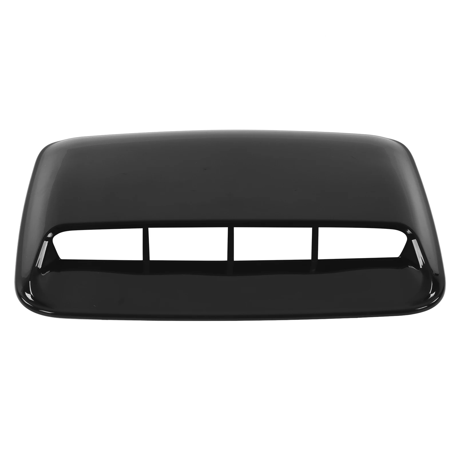Engine Hood Air Vent Cover Glossy Black ABS Car Bonnet Cover Universal for Car Modification Auto Parts